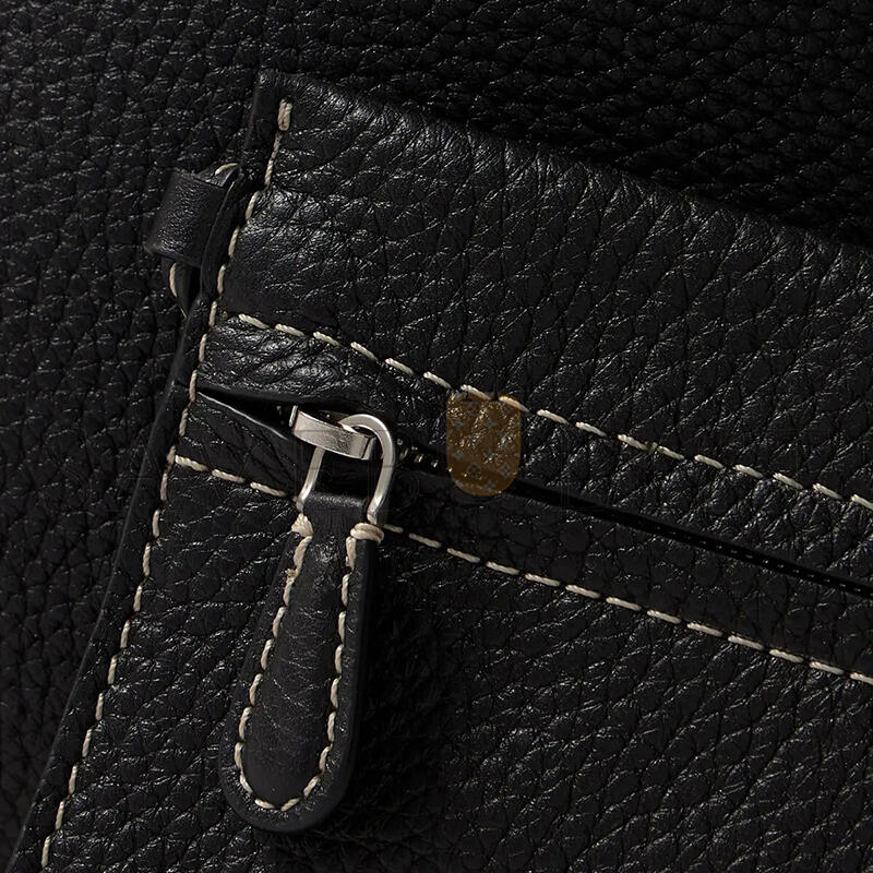 The R0w park medium textured-leather tote w1903l624blecs (25*22*12cm)